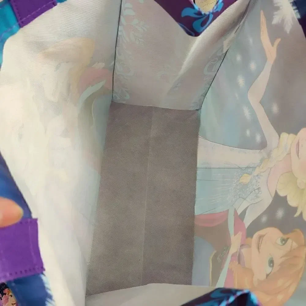 Disney Princess flip flop & reusable bag set